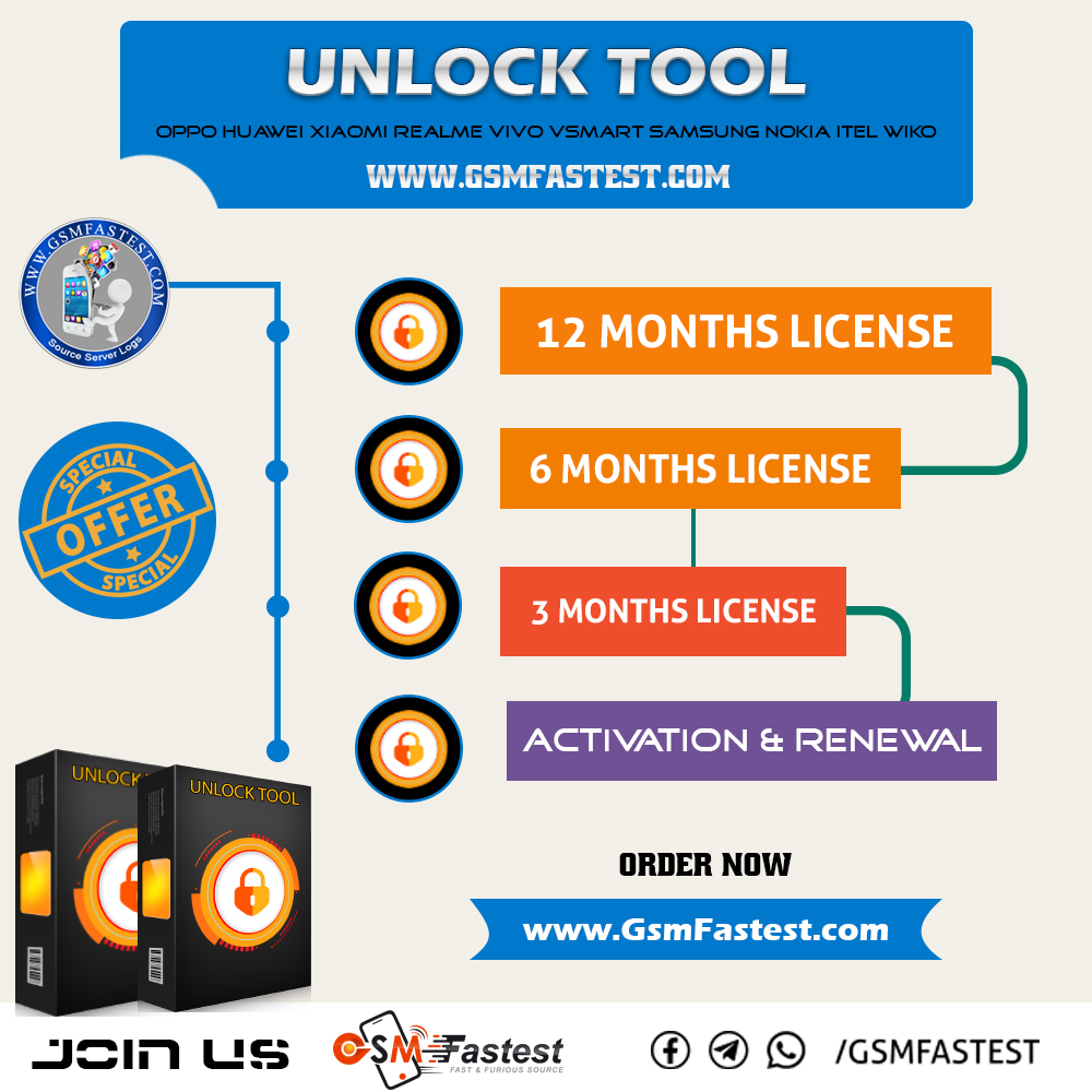 UnlockTool 6 months License	