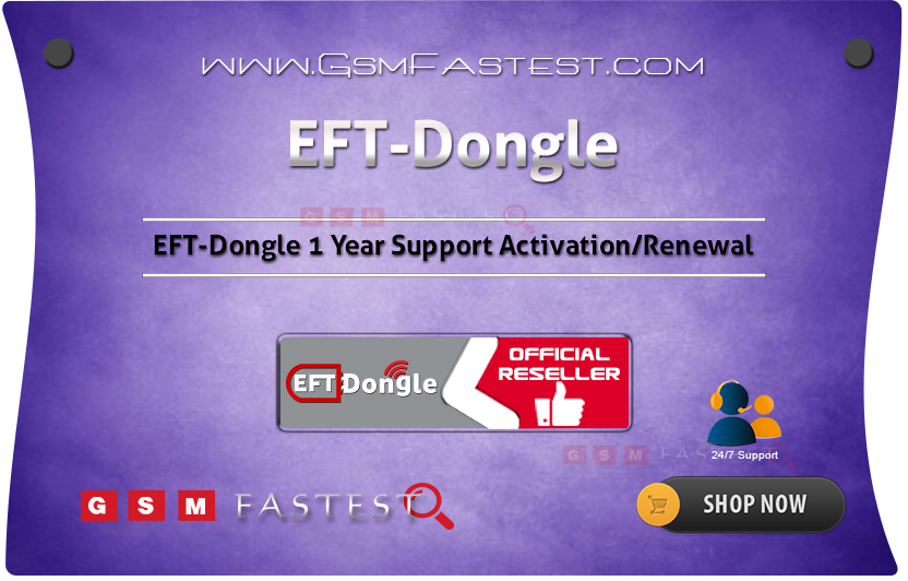 EFT Dongle 2 Year Support Activation (Instant)