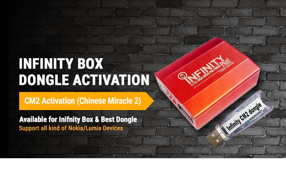 Infinity-Box/Dongle 1 year Updates/Support Renew Chinese Miracle-2 included