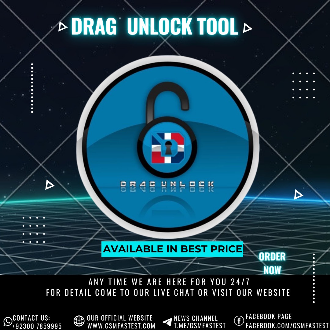 Drag Unlock Tool Create New User