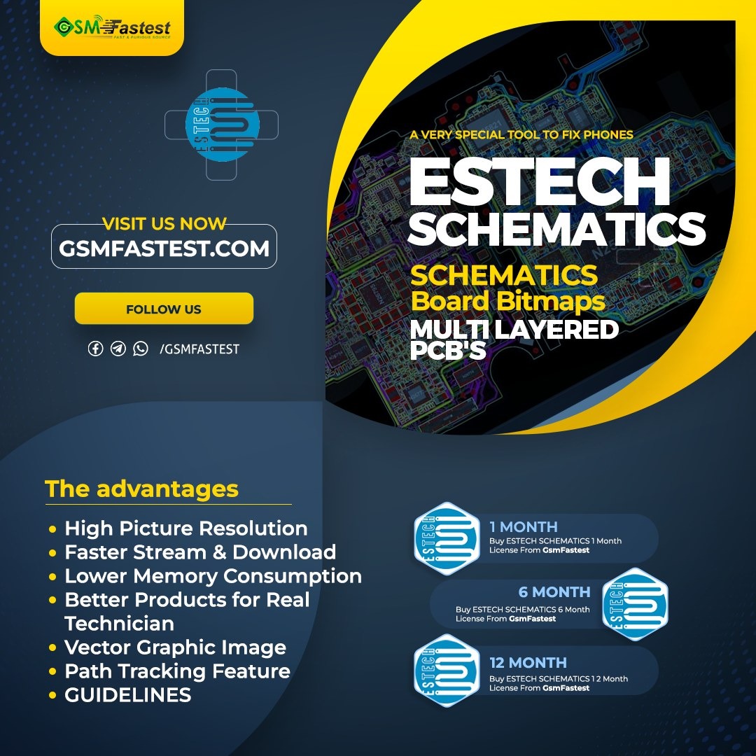 Estech Schematics 1 year Single PC