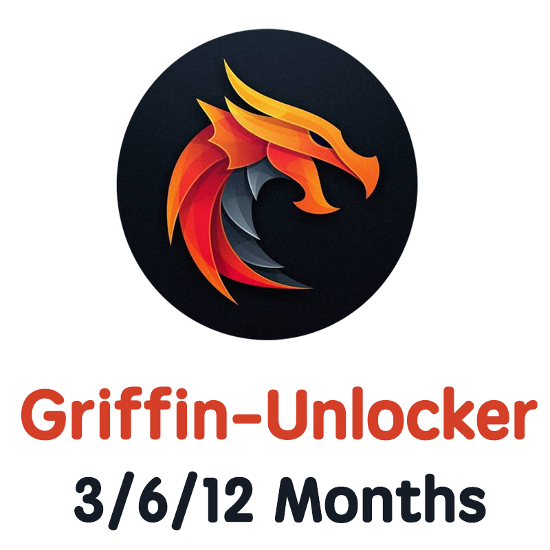 Griffin Unlocker 12 Months License Register New Account